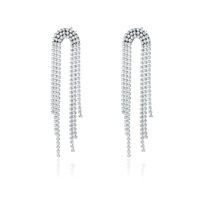 Earrings Brand Woman Crystal in Steel Cristallo 14ER023W - 14ER023W